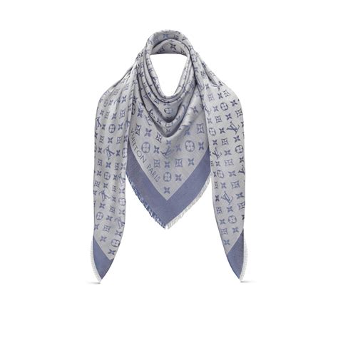 lv m71376|Monogram Denim Shawl S00 .